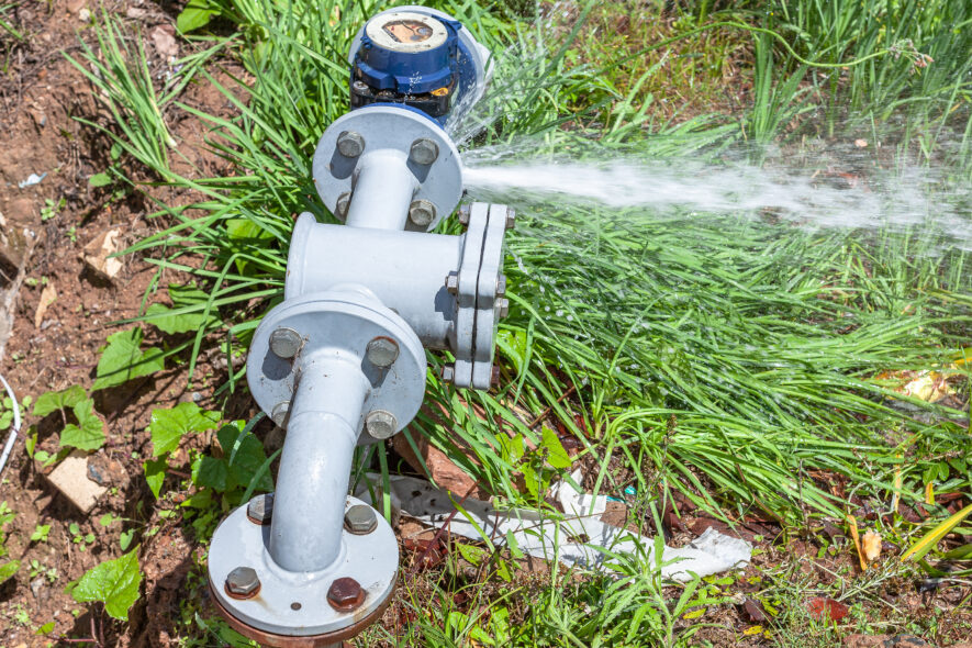 Water Pressure Drops Caused by Air Leaks in Pump Suction Lines